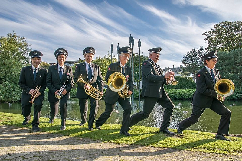 BRYNE MUSIKKORPS  Foto: Berge Hatteland