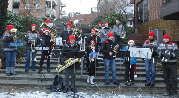 Julemusikk ute på Bryne frå 1. desember