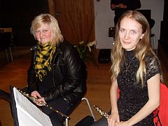  Våre dyktige fløytister, Lotte og Julija